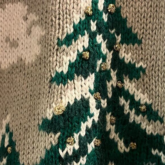 Ashley Design Women's M Cardigan Sweater Hand Embroidered Vintage Cottagecore - Picture 7 of 13